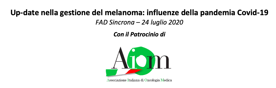 Up-date nella gestione del melanoma: influenze della pandemia Covid-19